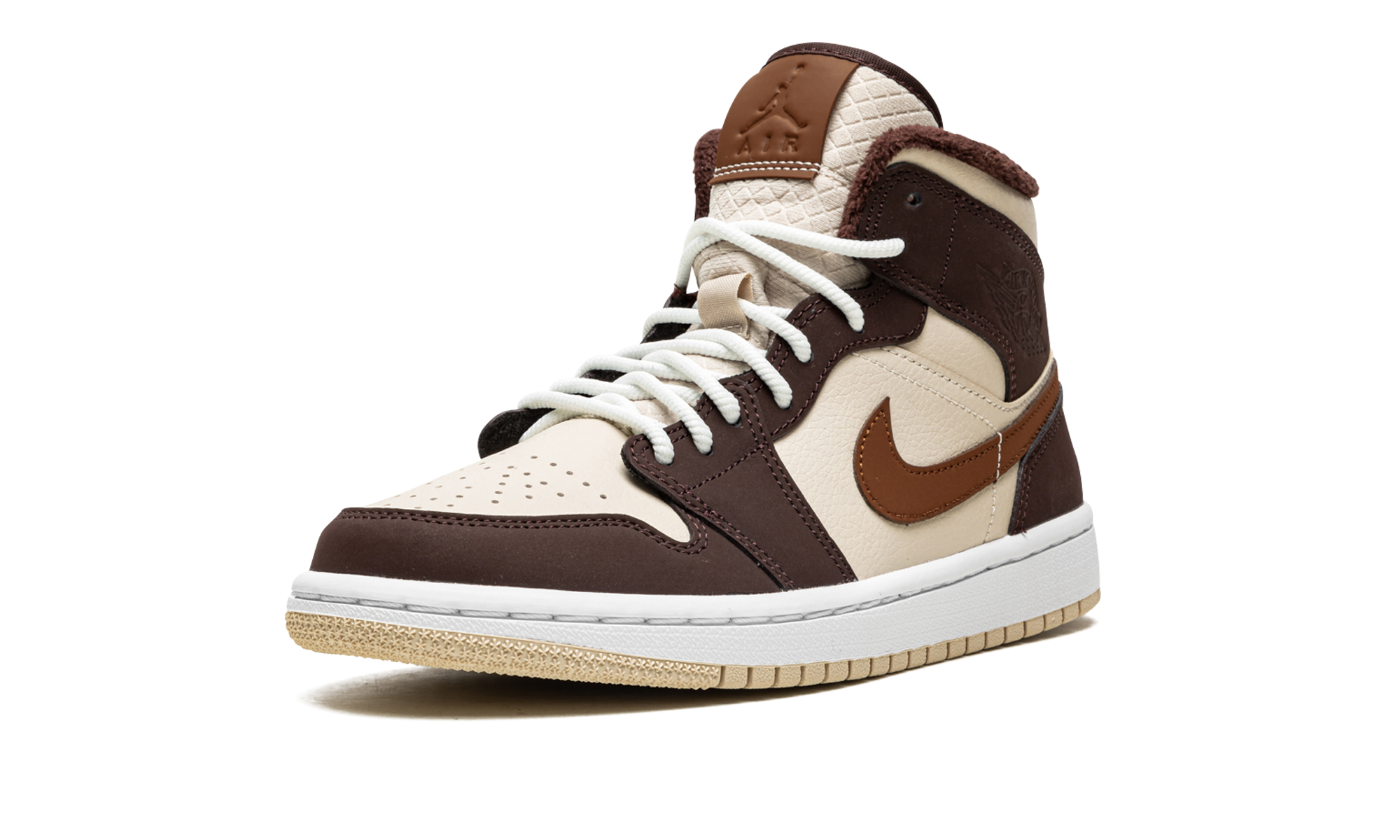 AIR JORDAN 1 MID SE WMNS "Brown Basalt Fleece" DO6699 200