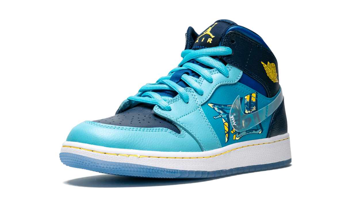 Air Jordan 1 Mid GS "Fly" BV7446 400