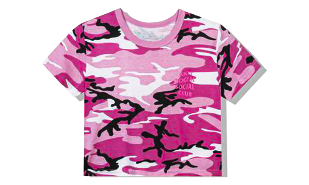 Geenie Crop Top WMNS "Pink Camo" ASSC050