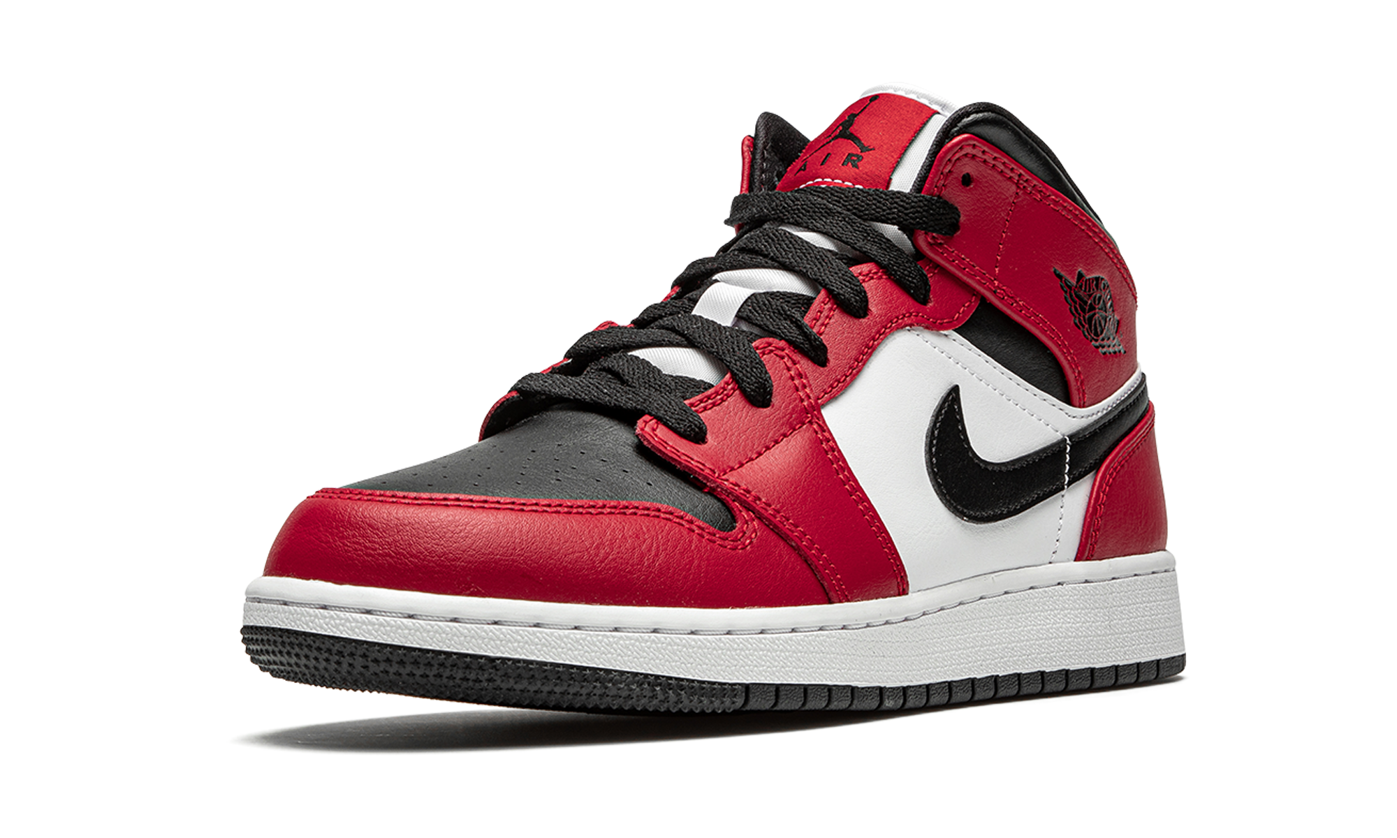 Air Jordan 1 Mid GS "Chicago Black Toe" 554725 069