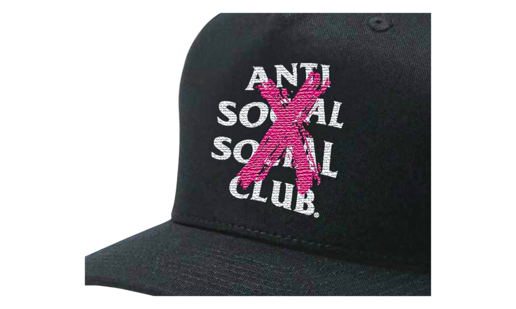 Cancelled Paint Snapback "Black / Pink" ASSC078
