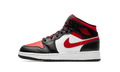 Air Jordan 1 Mid GS "Alternate Bred Toe" 554725 079
