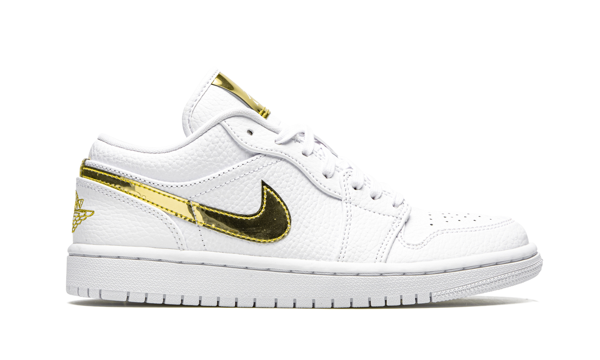 AIR JORDAN 1 Low SE WMNS "White Metallic Gold" CZ4776 100