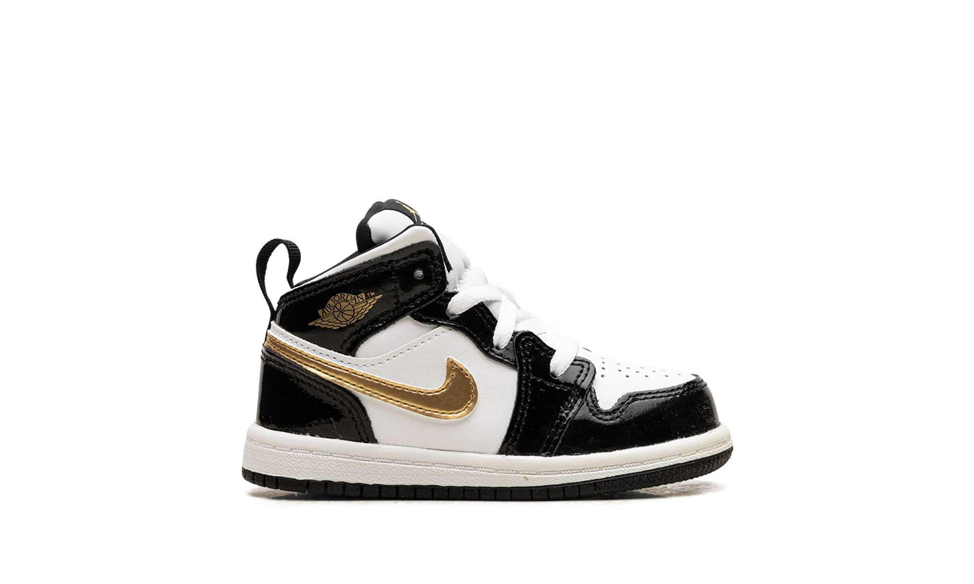 Air Jordan 1 Mid SE TD "Black Gold" BQ6933 007