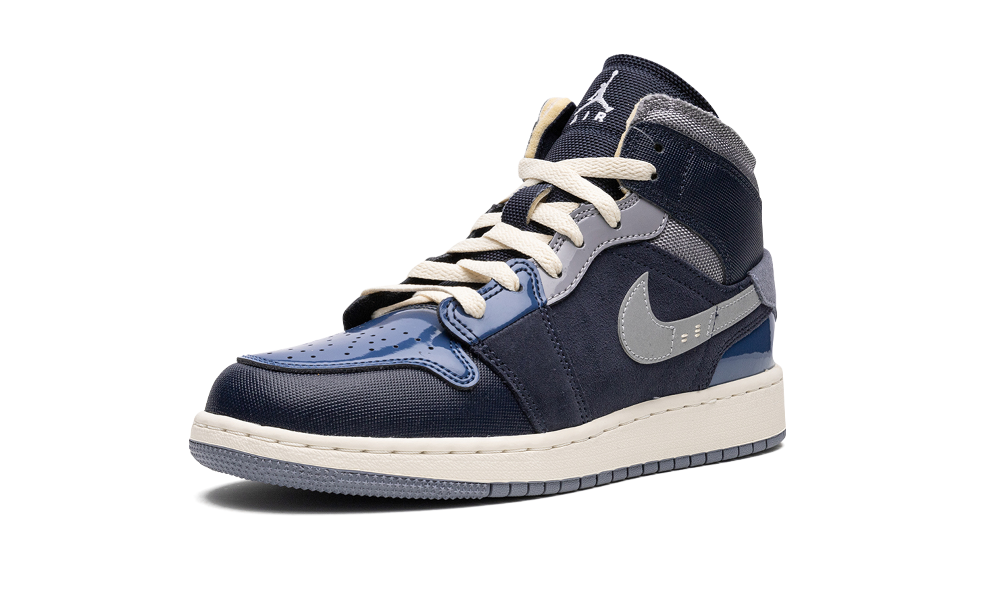 AIR JORDAN 1 MID SE CRAFT GS "Inside Out - Obsidian" DX2193 400