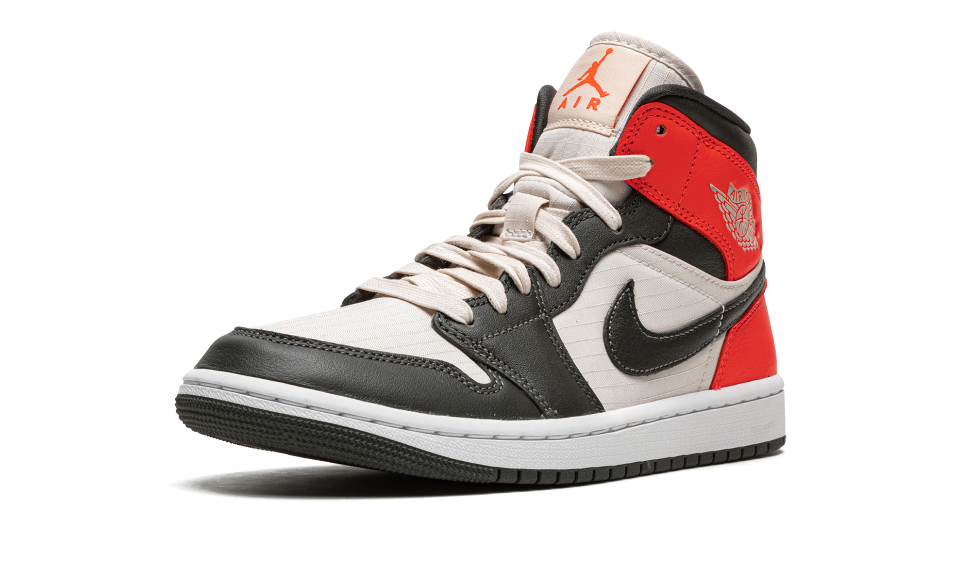AIR JORDAN 1 MID SE WMNS "Newsprint" DQ6078 100