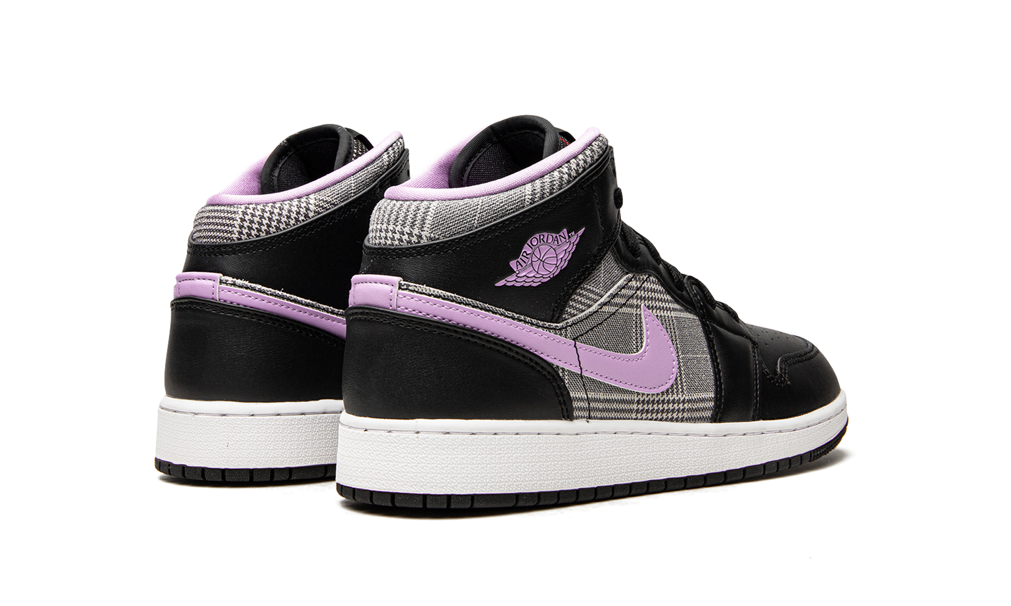 Air Jordan 1 Mid GS "Houndstooth" DC7226 015