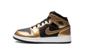 Air Jordan 1 Mid SE GS "Metallic Gold Black" DR6967 071