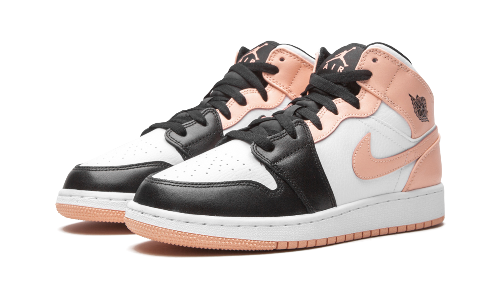 Air Jordan 1 Mid GS "Arctic Orange" 554725 133