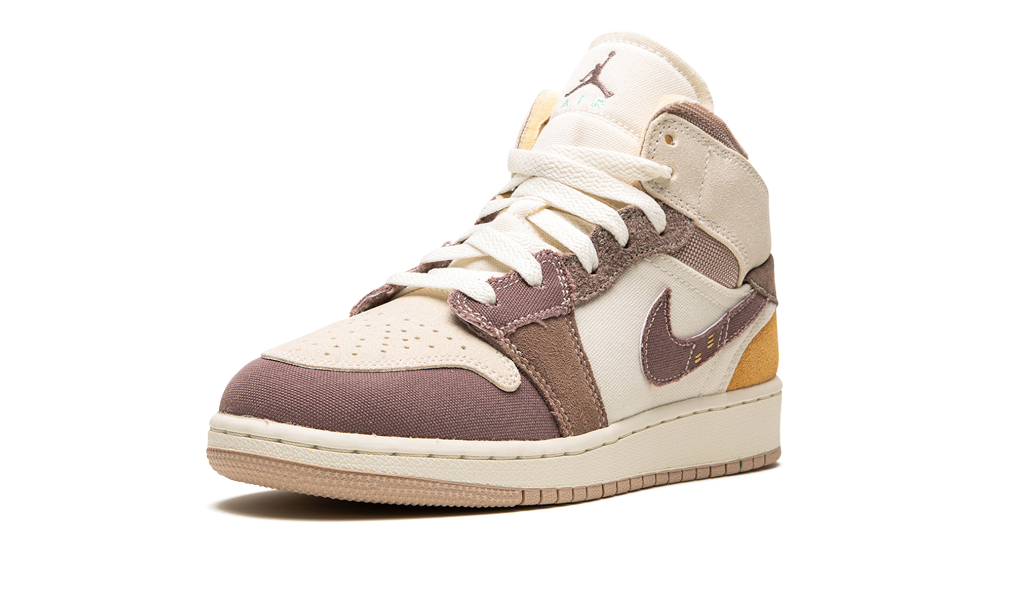 Air Jordan 1 Mid SE Craft GS "Inside Out - Taupe Haze" DZ4466 102