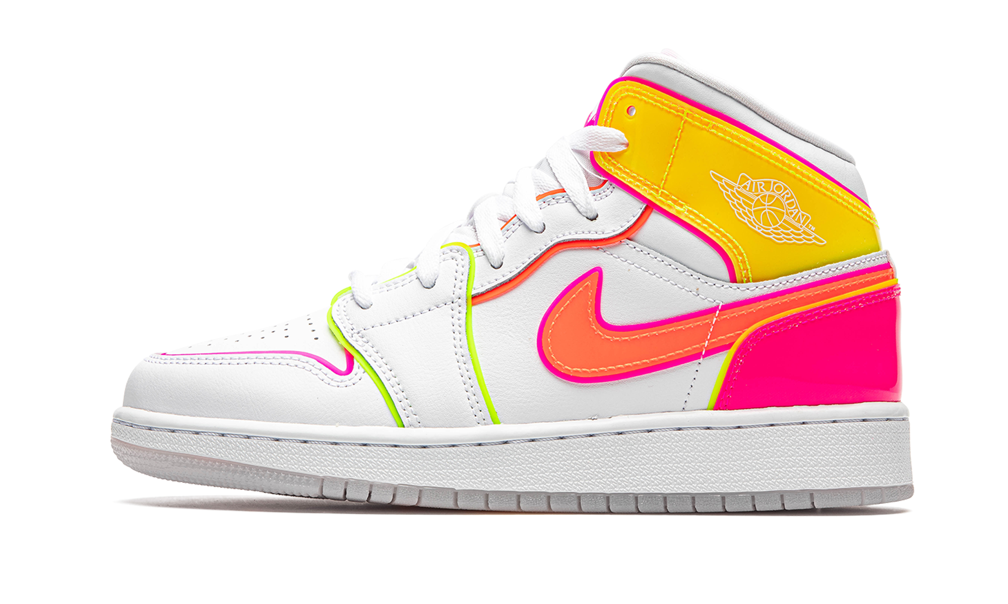 Air Jordan 1 Mid GS "Edge Glow" CV4611 100