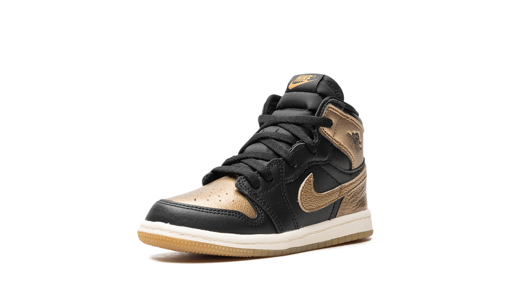 Air Jordan 1 TD "Black Metallic Gold" FD1413 071