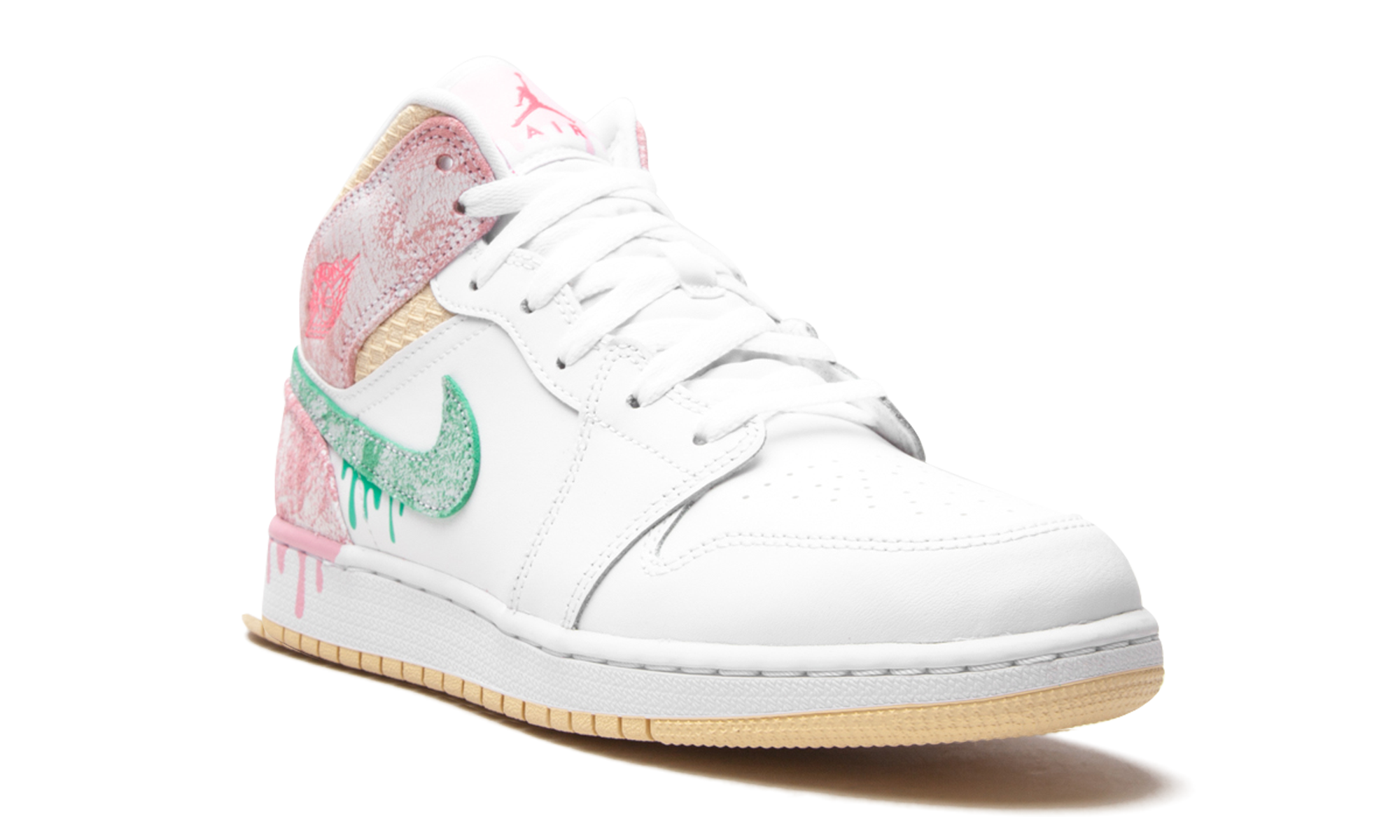 Air Jordan 1 Mid SE GS "Ice Cream" DD1666 100