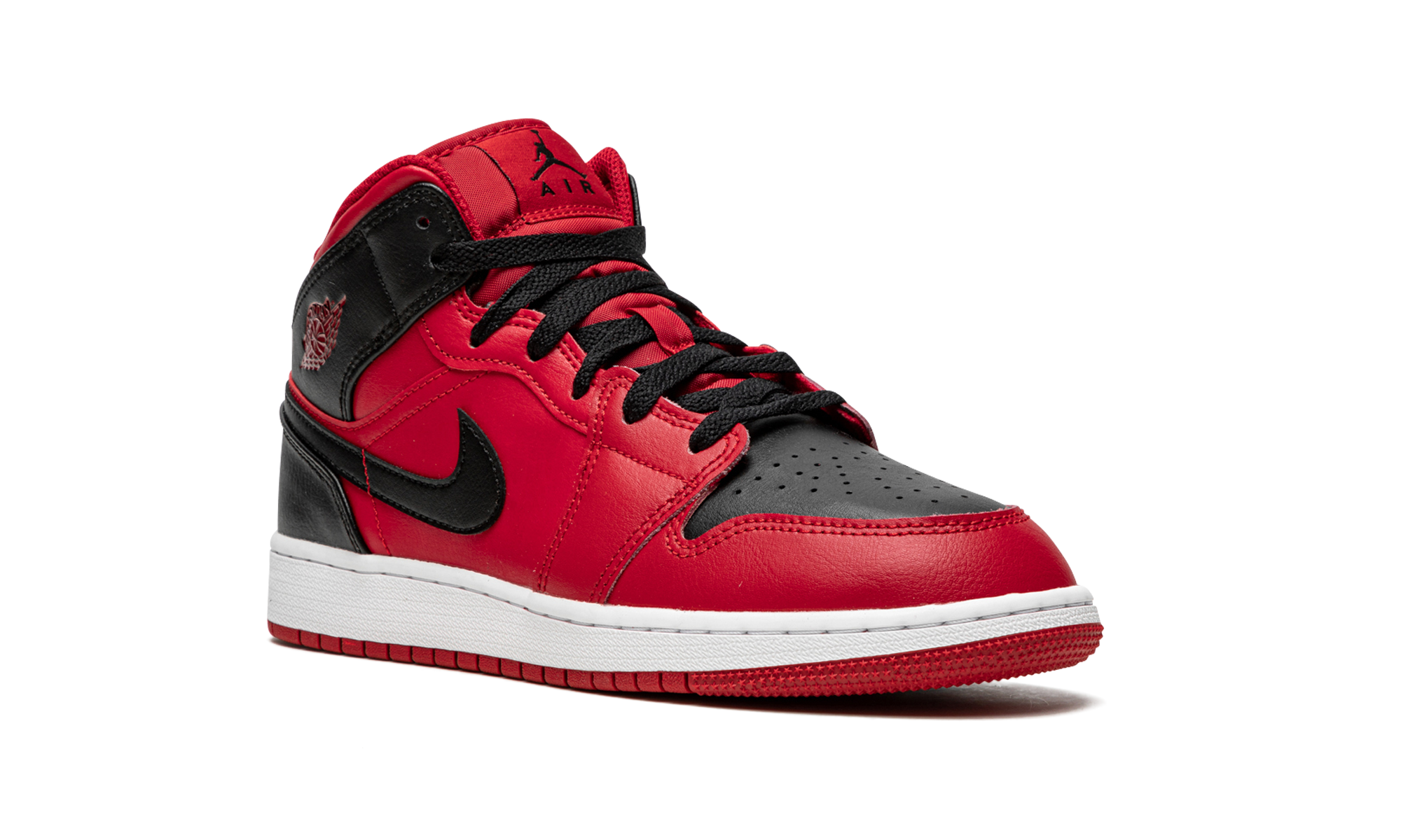 Air Jordan 1 Mid GS "Reverse Bred" 554725 660