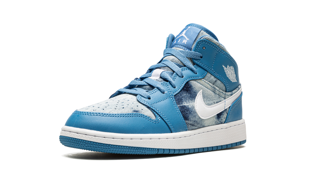 Air Jordan 1 Mid GS "Washed Denim" DM8951 400