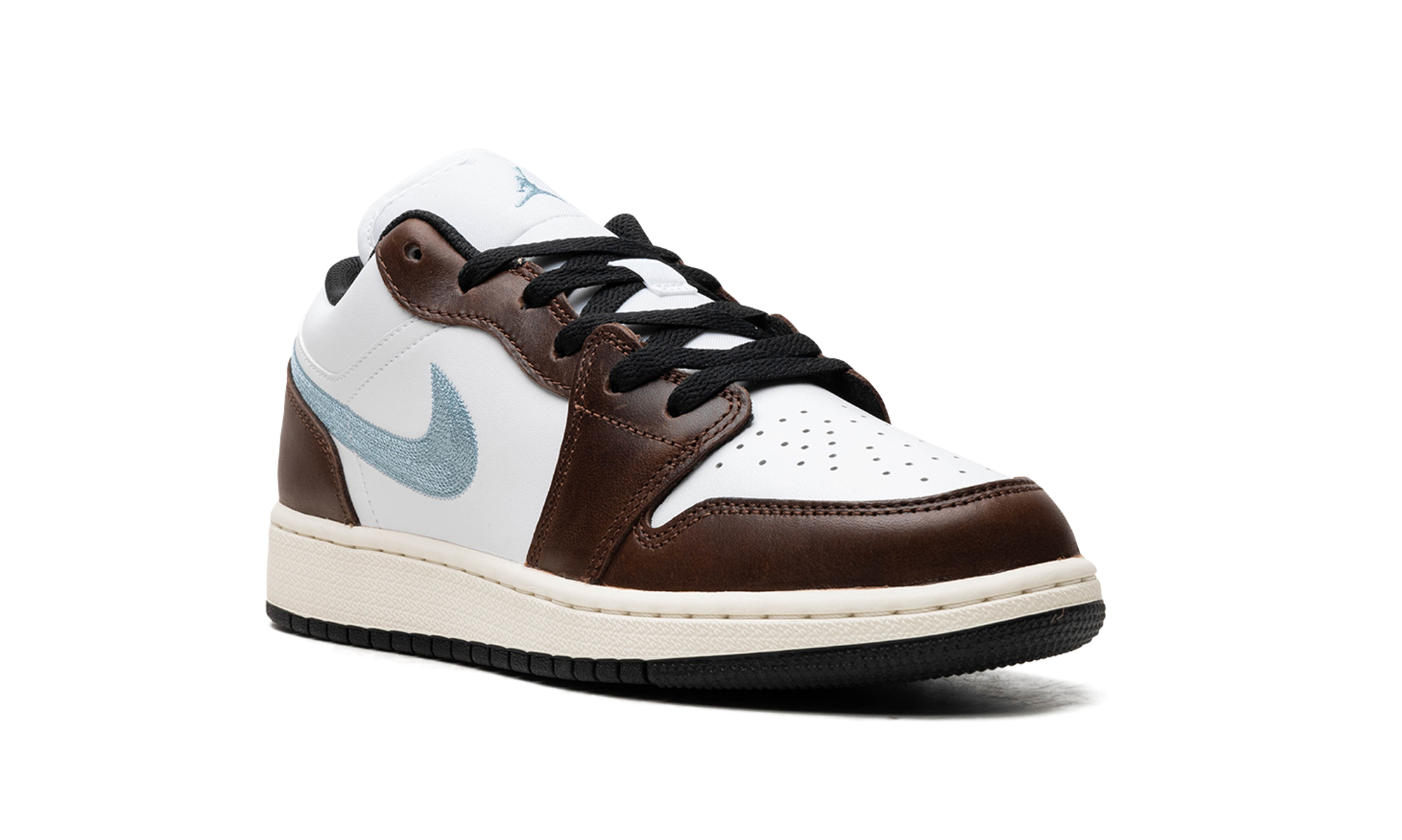 Air Jordan 1 Low GS "Brown White Blue" FQ8156 142