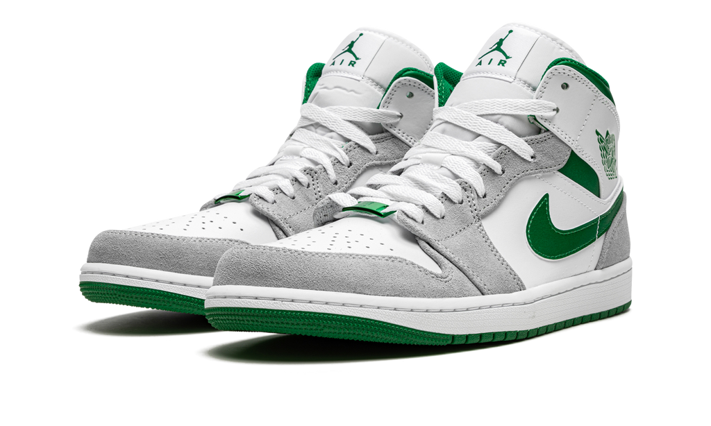 Air Jordan 1 Mid SE "Grey / Pine Green / White" DC7294 103