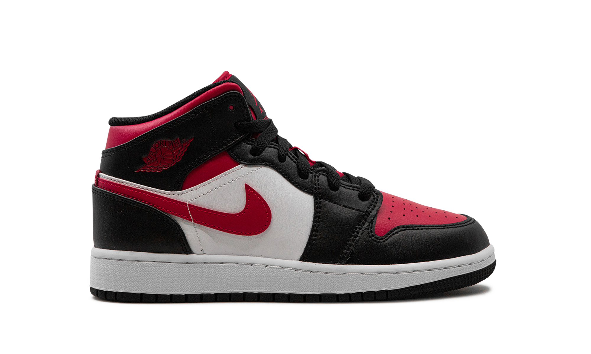 Air Jordan 1 Mid GS "Alternate Bred Toe" 554725 079