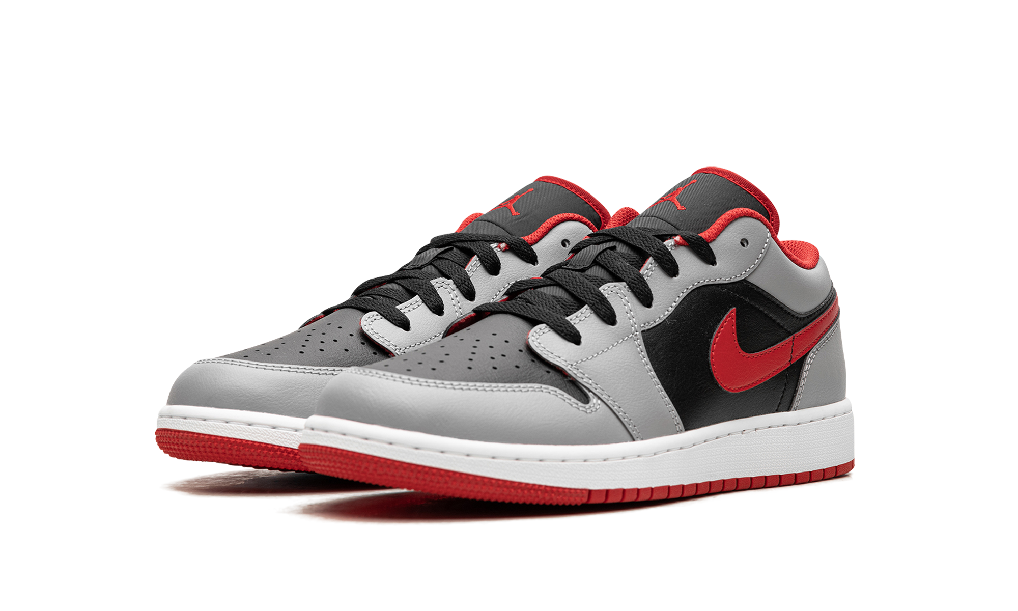 Air Jordan 1 Low GS "Black / Fire Red" 553560 060