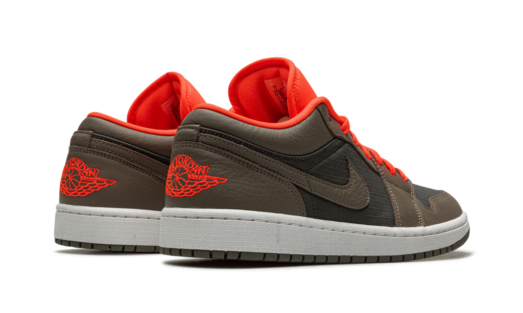 AIR JORDAN 1 LO SE WMNS "Black / Olive/ Bright Crimson" DQ6076 002