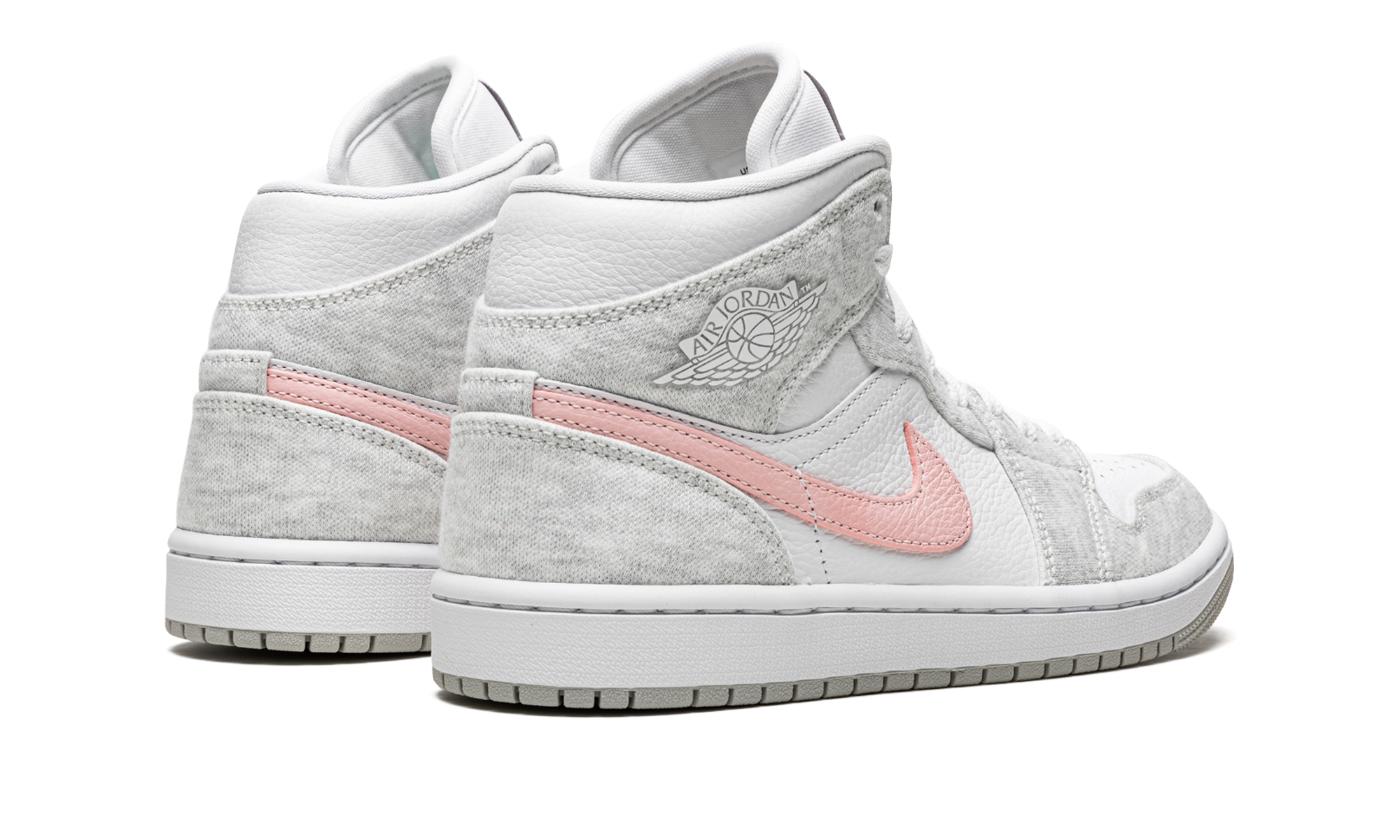 AIR JORDAN 1 MID SE WMNS "Heather Grey / Pink" DN4045 001