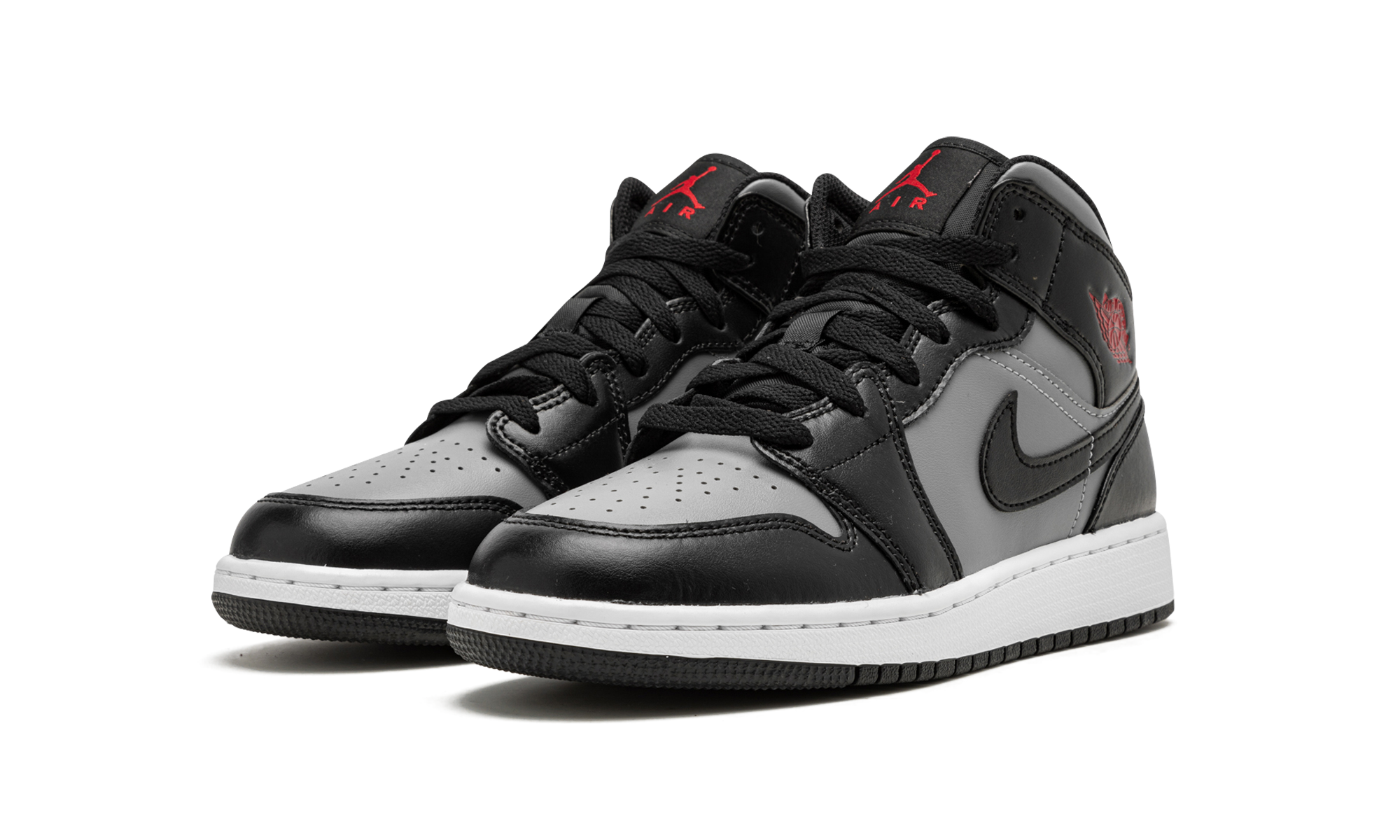 Air Jordan 1 Mid GS "Shadow / Red" 554725 096