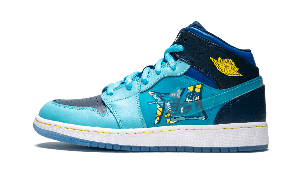 Air Jordan 1 Mid GS "Fly" BV7446 400
