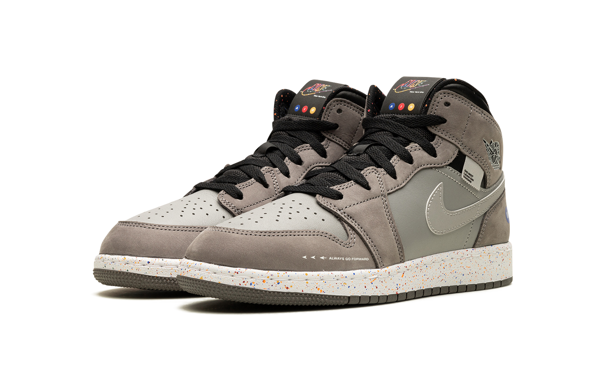Air Jordan 1 Mid GS "NYC Subway" FZ1209 001