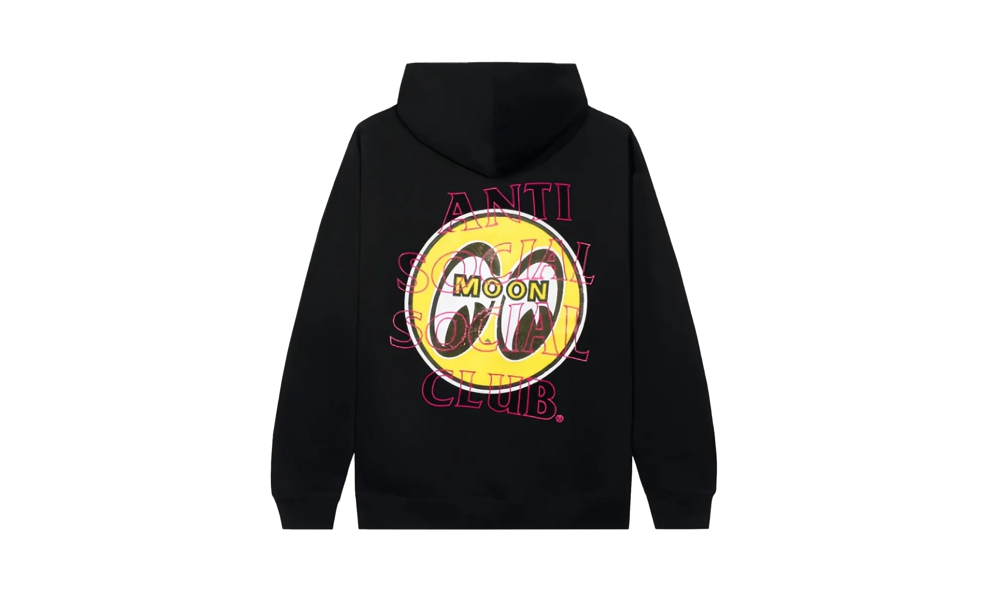 Stacked Hoodie "Mooneyes" 7012187 BLACK