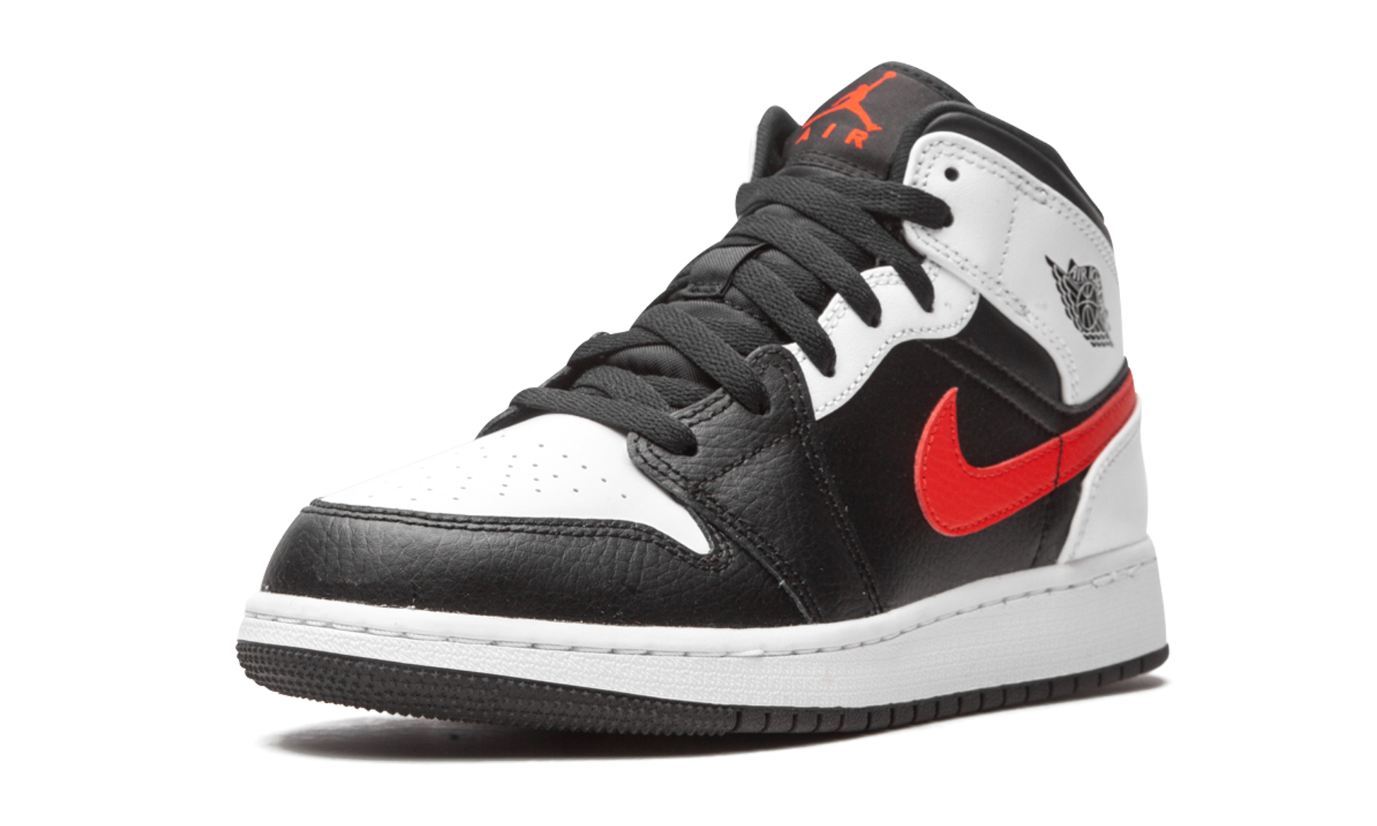 Air Jordan 1 Mid GS "Chile Red" 554725 075