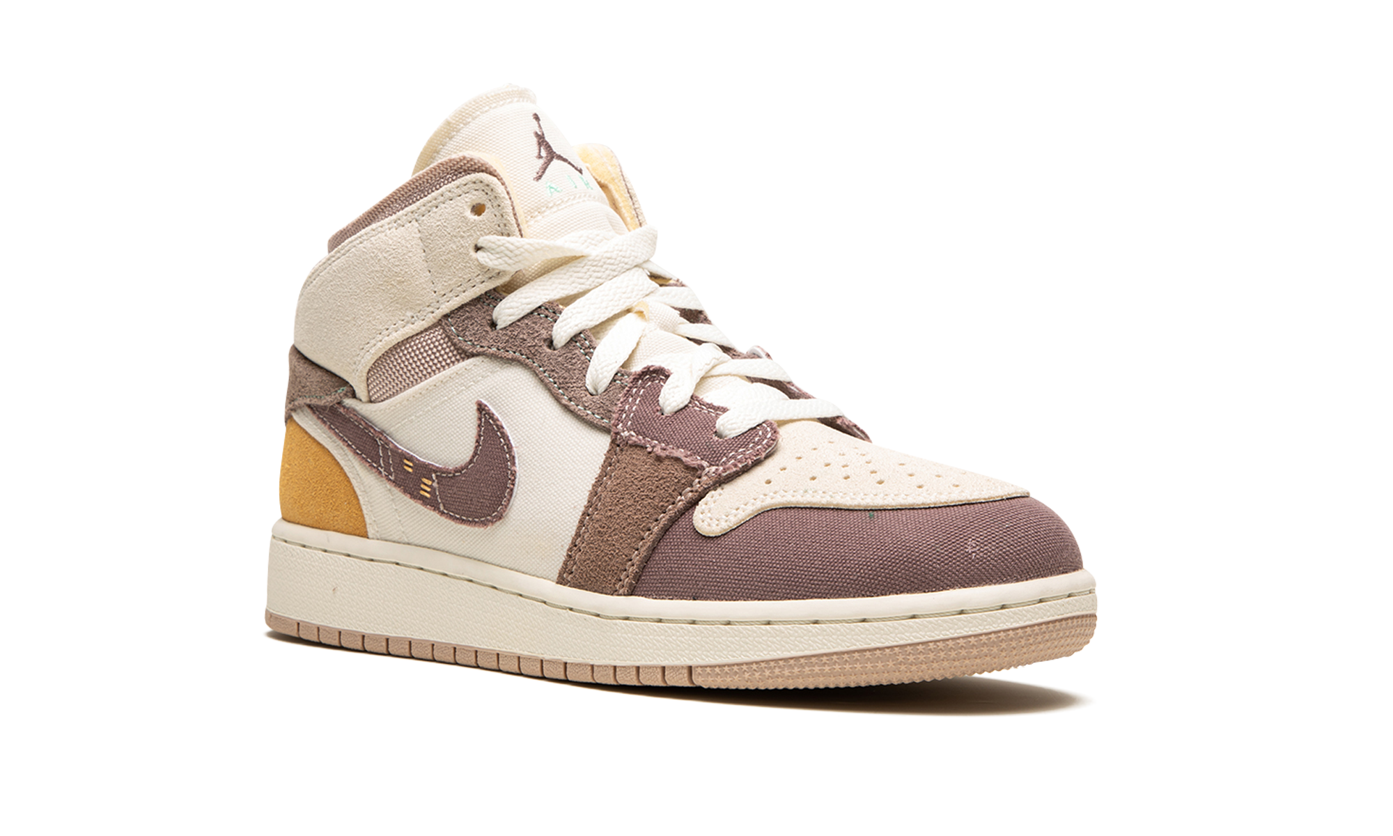 Air Jordan 1 Mid SE Craft GS "Inside Out - Taupe Haze" DZ4466 102