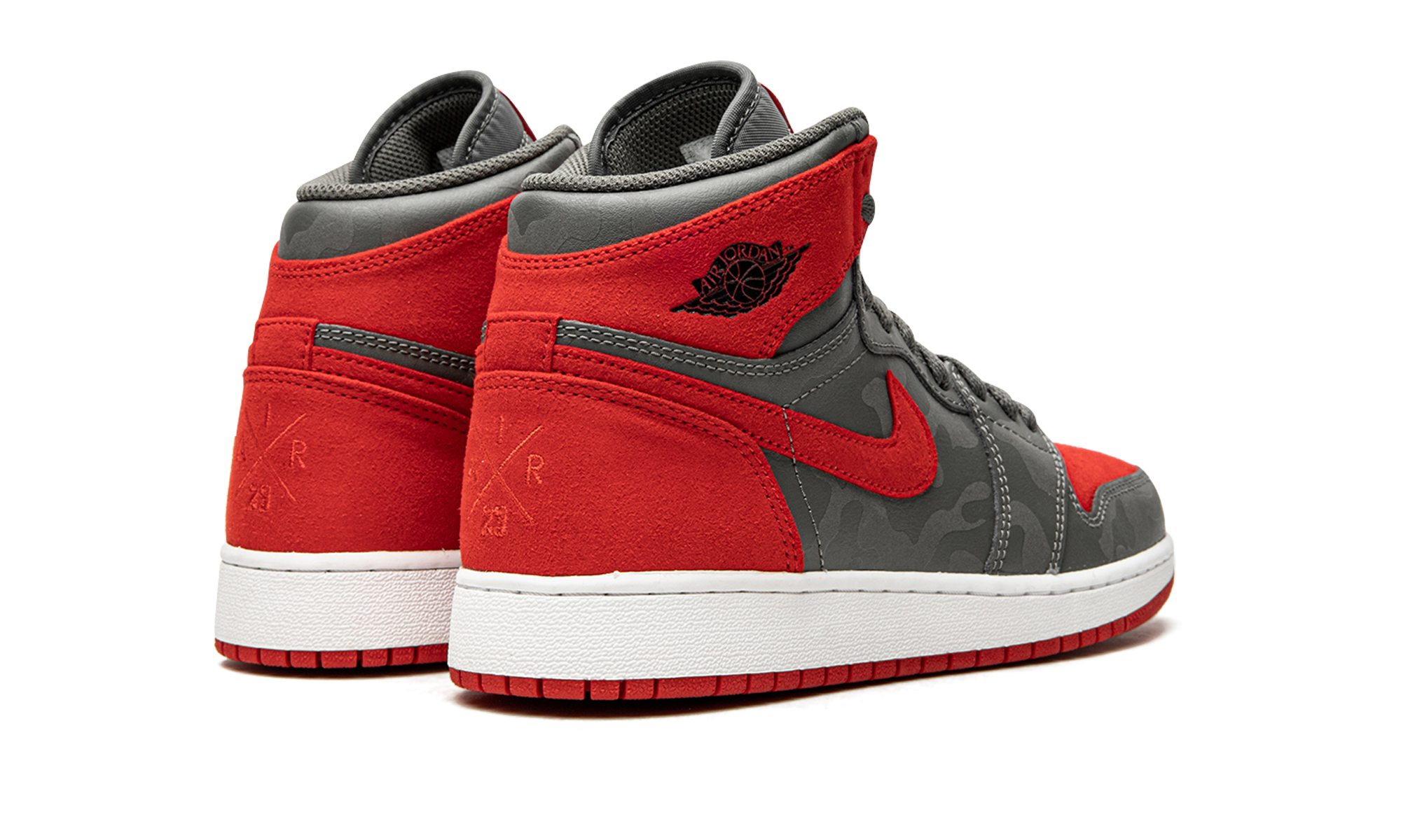 Air Jordan 1 Retro HI PREM GS "Red Camo" 822858 032
