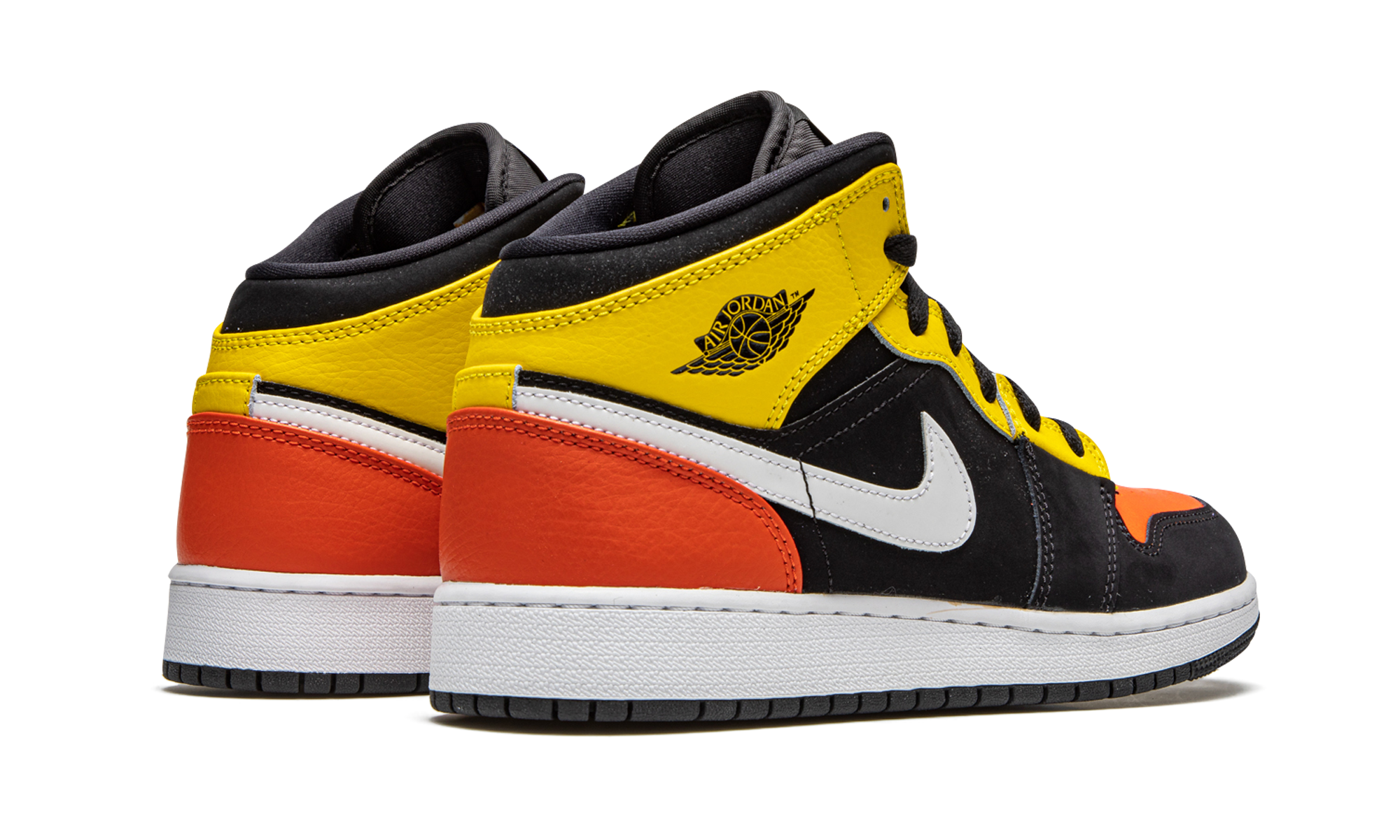 Air Jordan 1 MID SE GS "Amarillo Team Orange" BQ6931 087