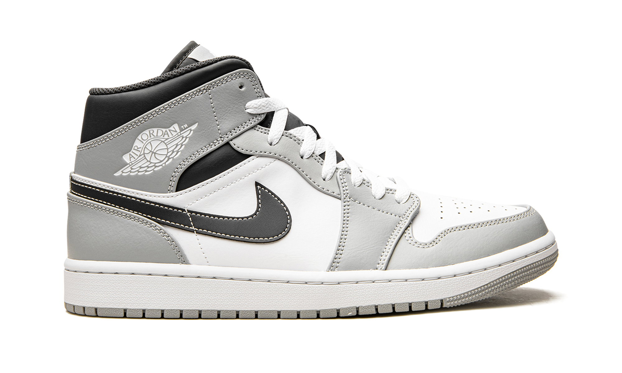 Air Jordan 1 Mid "Light Smoke Grey 2.0" 554724 078