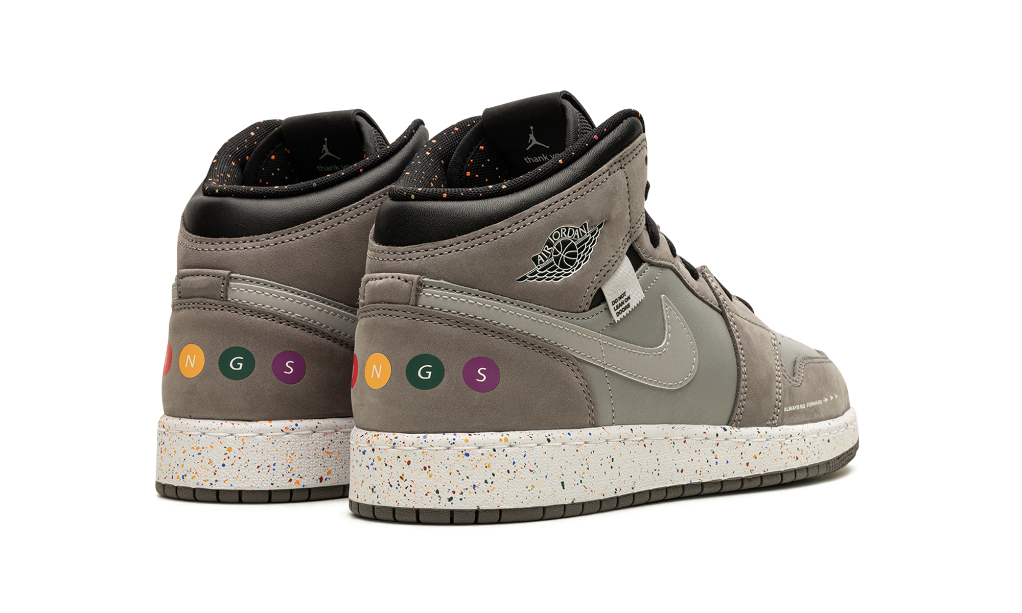 Air Jordan 1 Mid GS "NYC Subway" FZ1209 001