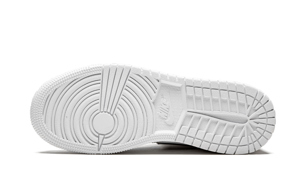 Air Jordan 1 Mid GS "White Black Gym Red" 554725 116