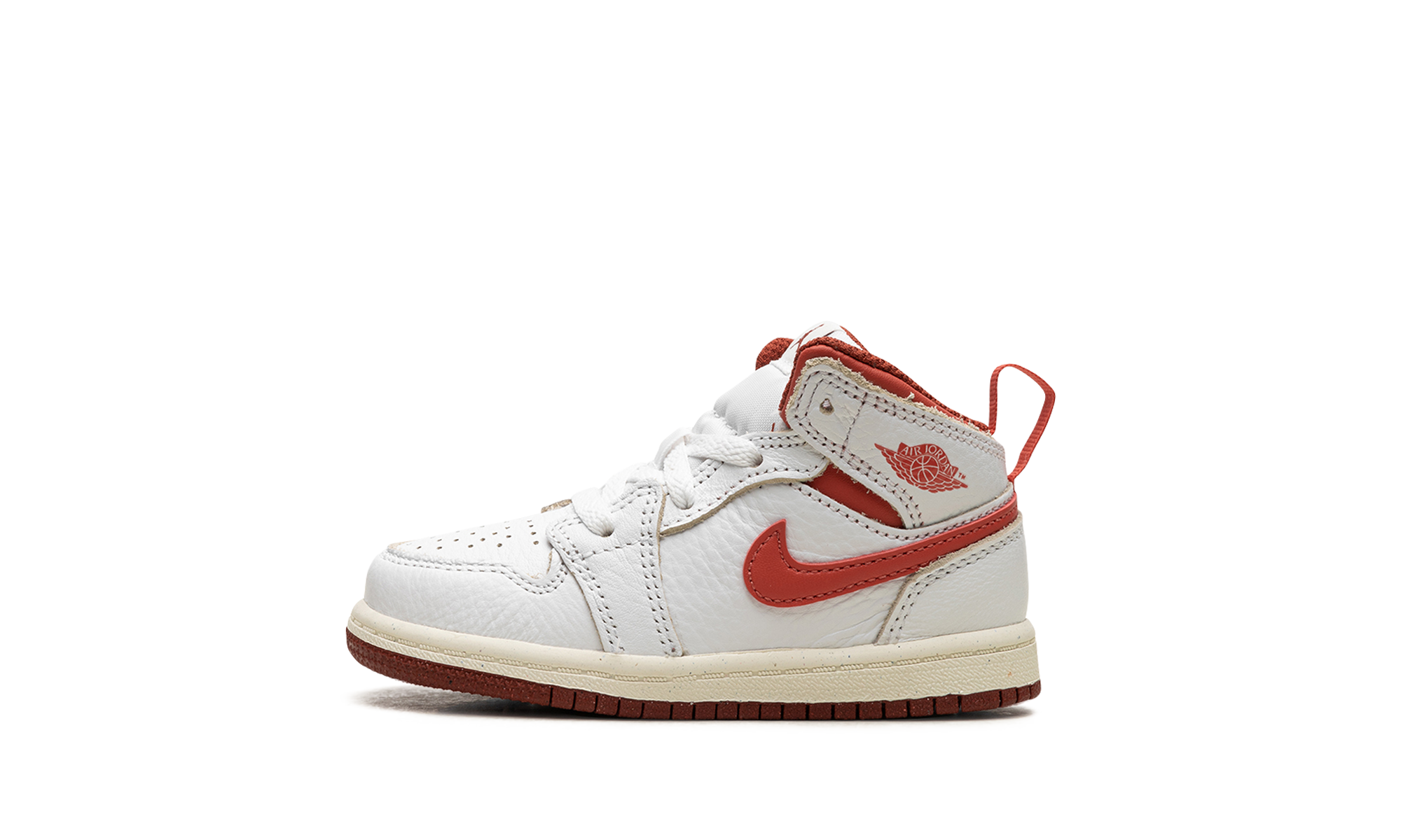 Air Jordan 1 Mid SE TD "White Dune Red" FJ3466 160