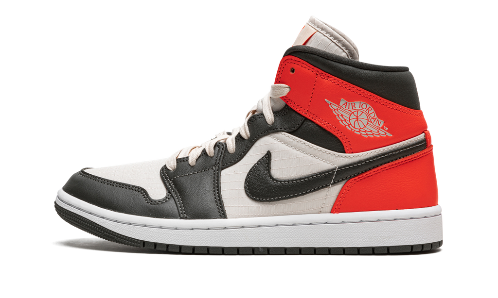 AIR JORDAN 1 MID SE WMNS "Newsprint" DQ6078 100