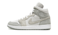 AIR JORDAN 1 MID SE WMNS "Grey Fleece" DO7139 002