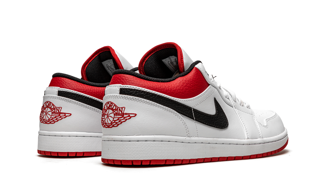 Air Jordan 1 Low "White University Red" 553558 118