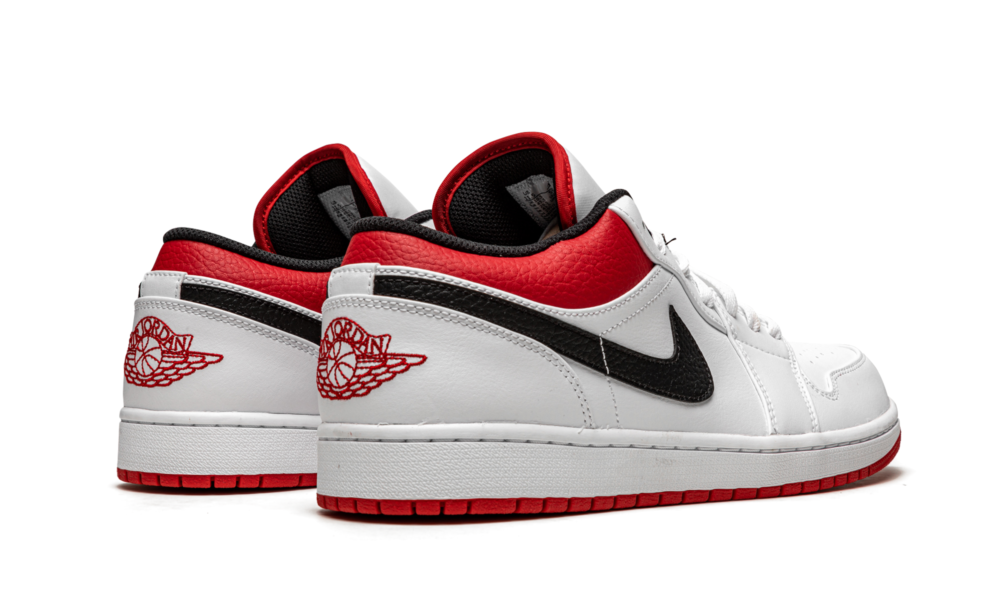 Air Jordan 1 Low "White University Red" 553558 118