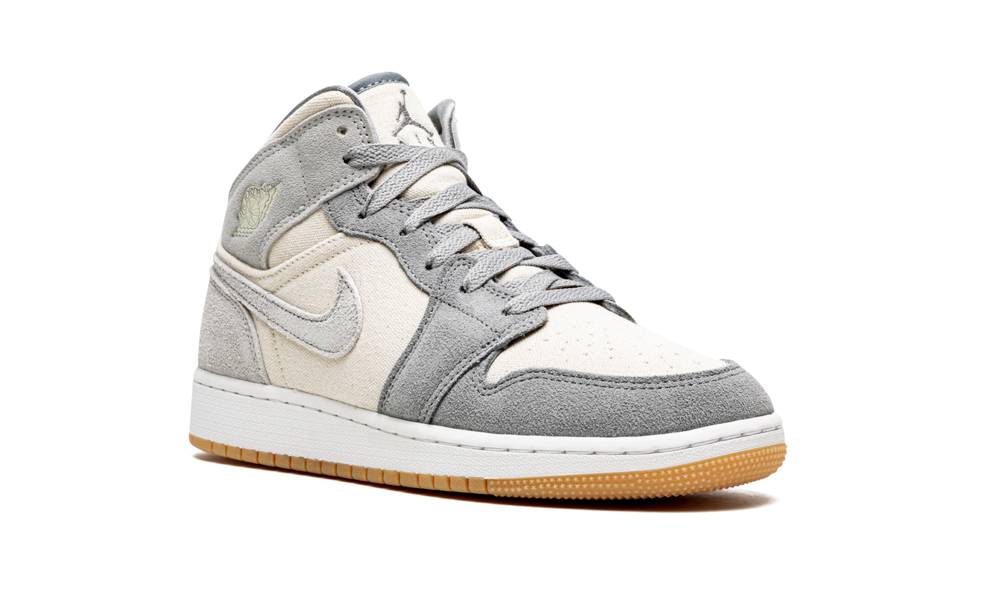 Air Jordan 1 Mid SE GS "Coconut Milk / Particle Grey" DN4346 100