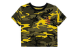 Geenie Crop Top WMNS "Yellow Camo" ASSC047