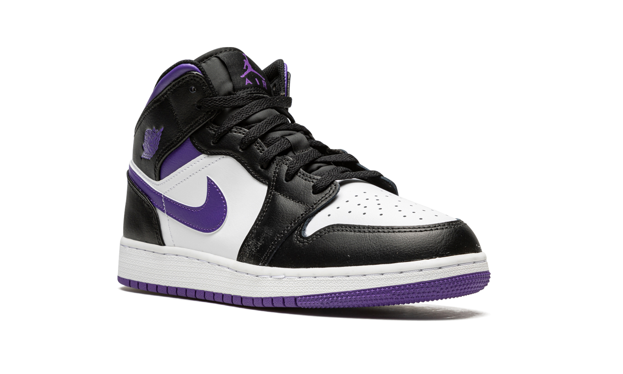Air Jordan 1 Mid GS "Dark Iris" 554725 095