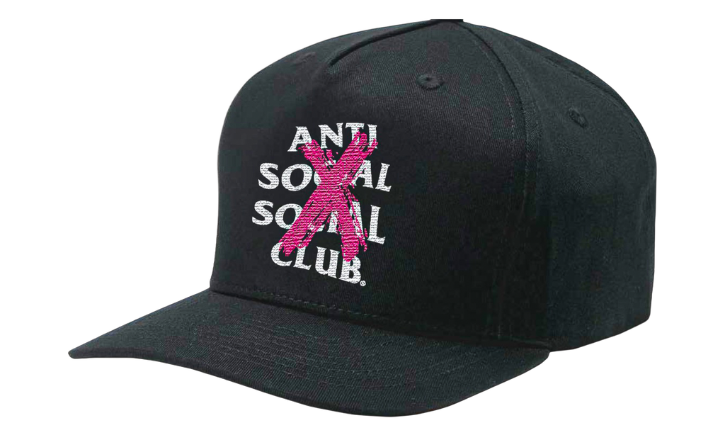 Cancelled Paint Snapback "Black / Pink" ASSC078