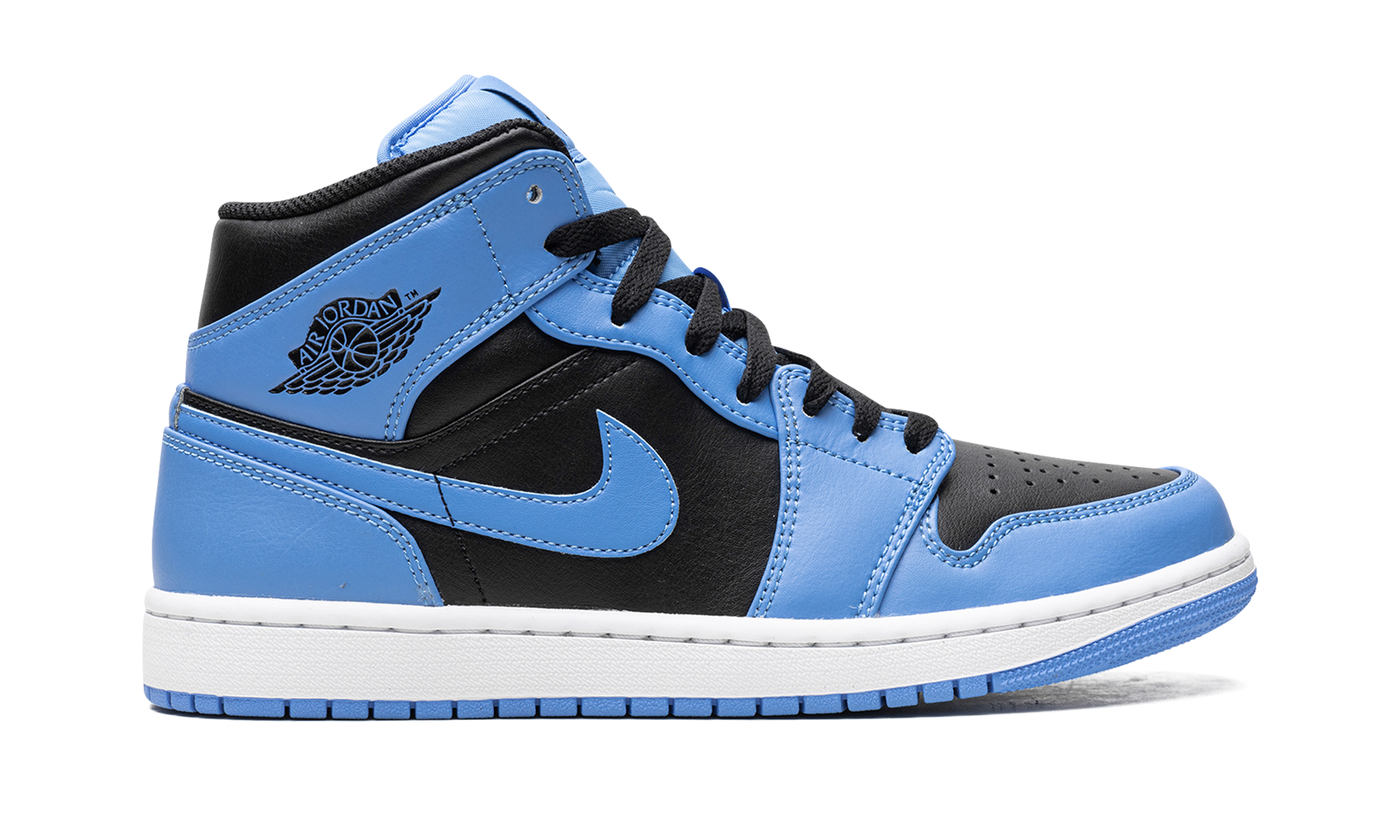 Air Jordan 1 Mid "University Blue Black" DQ8426 401