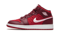 Air Jordan 1 Mid SE GS "Red Quilt" AV5174 600