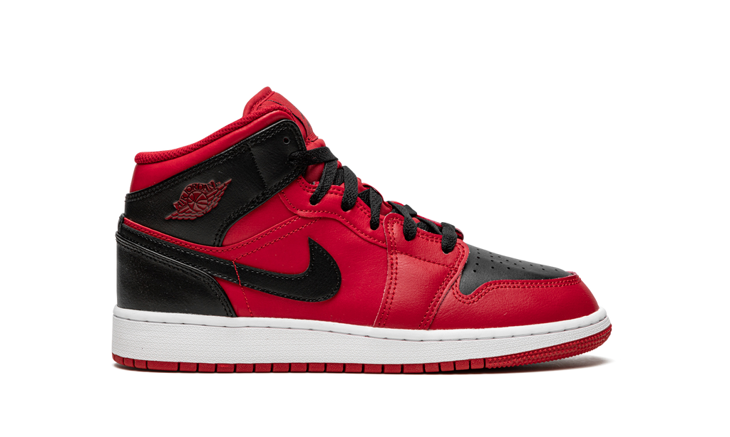Air Jordan 1 Mid GS "Reverse Bred" 554725 660