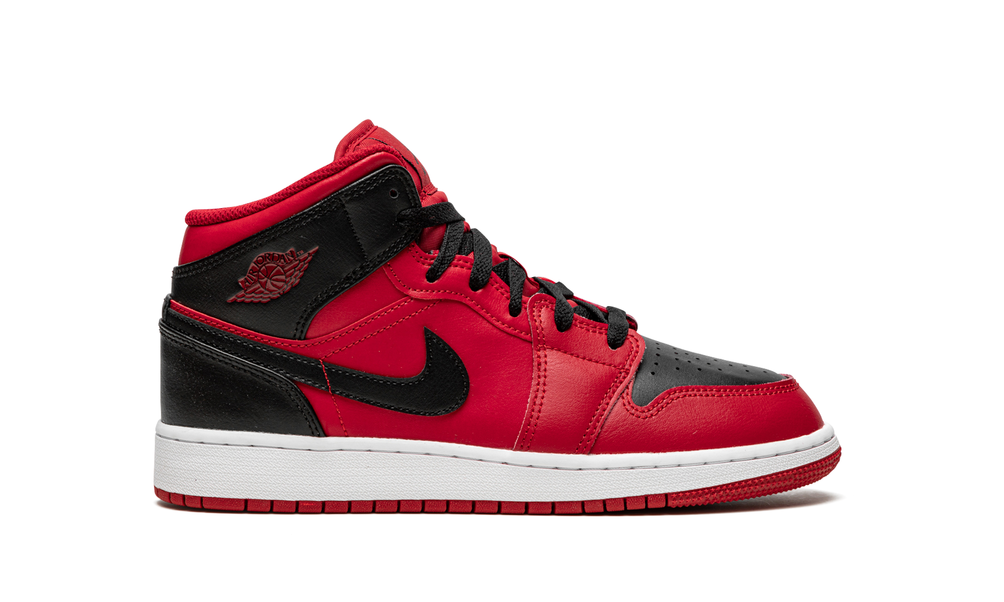Air Jordan 1 Mid GS "Reverse Bred" 554725 660