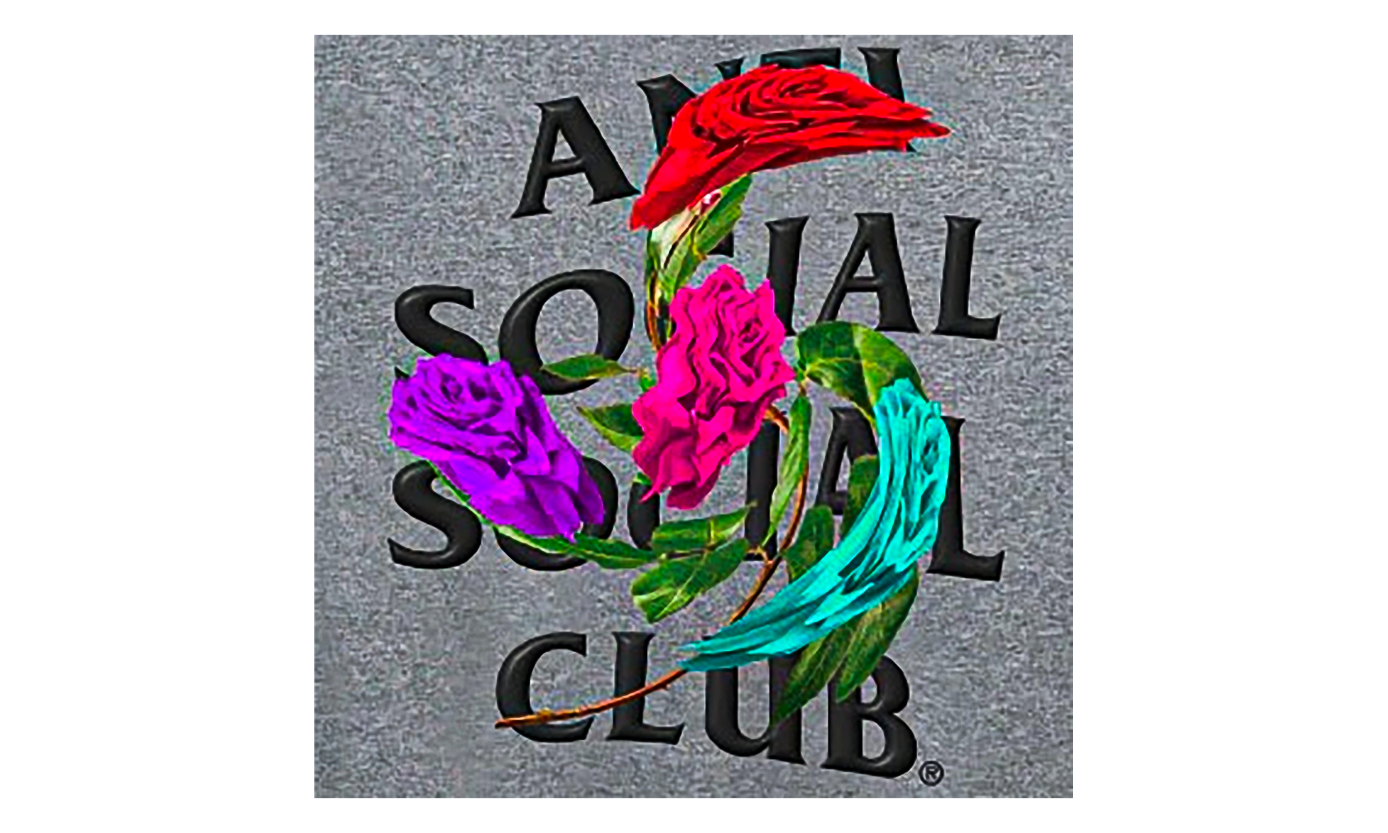 Thorns Crewneck Sweatshirt "Heather Grey" ASSC048